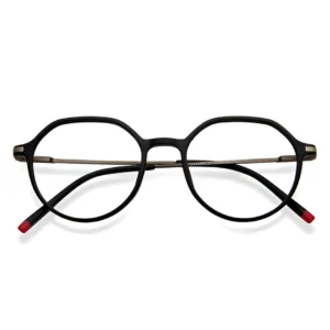 AllView Lens Fusion Round Full-Rim Eyeglasses