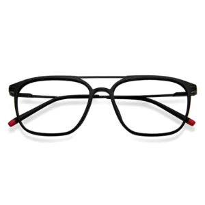 AllView Lens Square Eyeglasses Frame | Lightweight & Comfortable