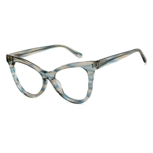 AllView Retro Brown-Green Tortoise Full-Rim Cat-Eye Eyeglasses – Vintage-Inspired Statement Frame