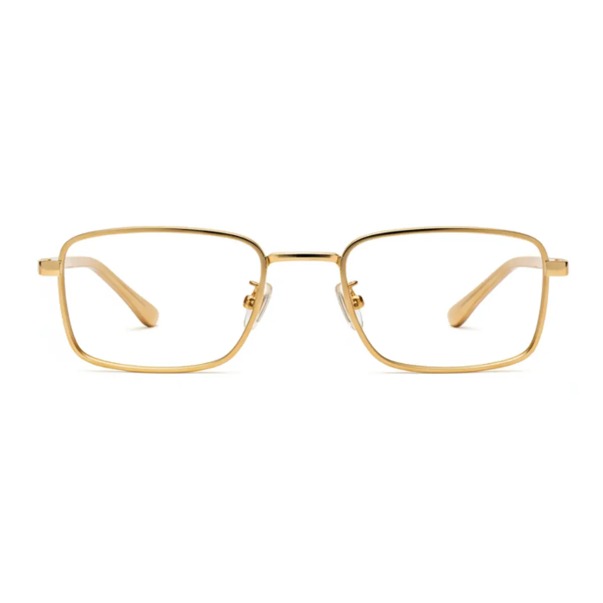 AllView Lens Axis Classic Full-Rim Rectangle Metal Eyeglasses | Medium Fit - Image 4