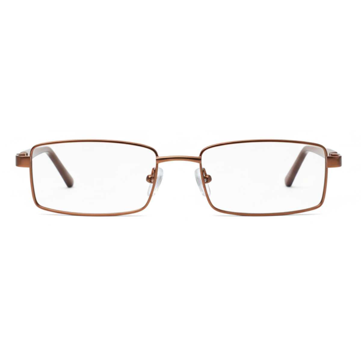 AllView Lens Axis Elite Full-Rim Rectangular Metal Eyeglasses for Men - Image 3