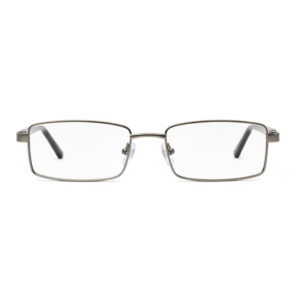 AllView Lens Axis Elite Full-Rim Rectangular Metal Eyeglasses for Men