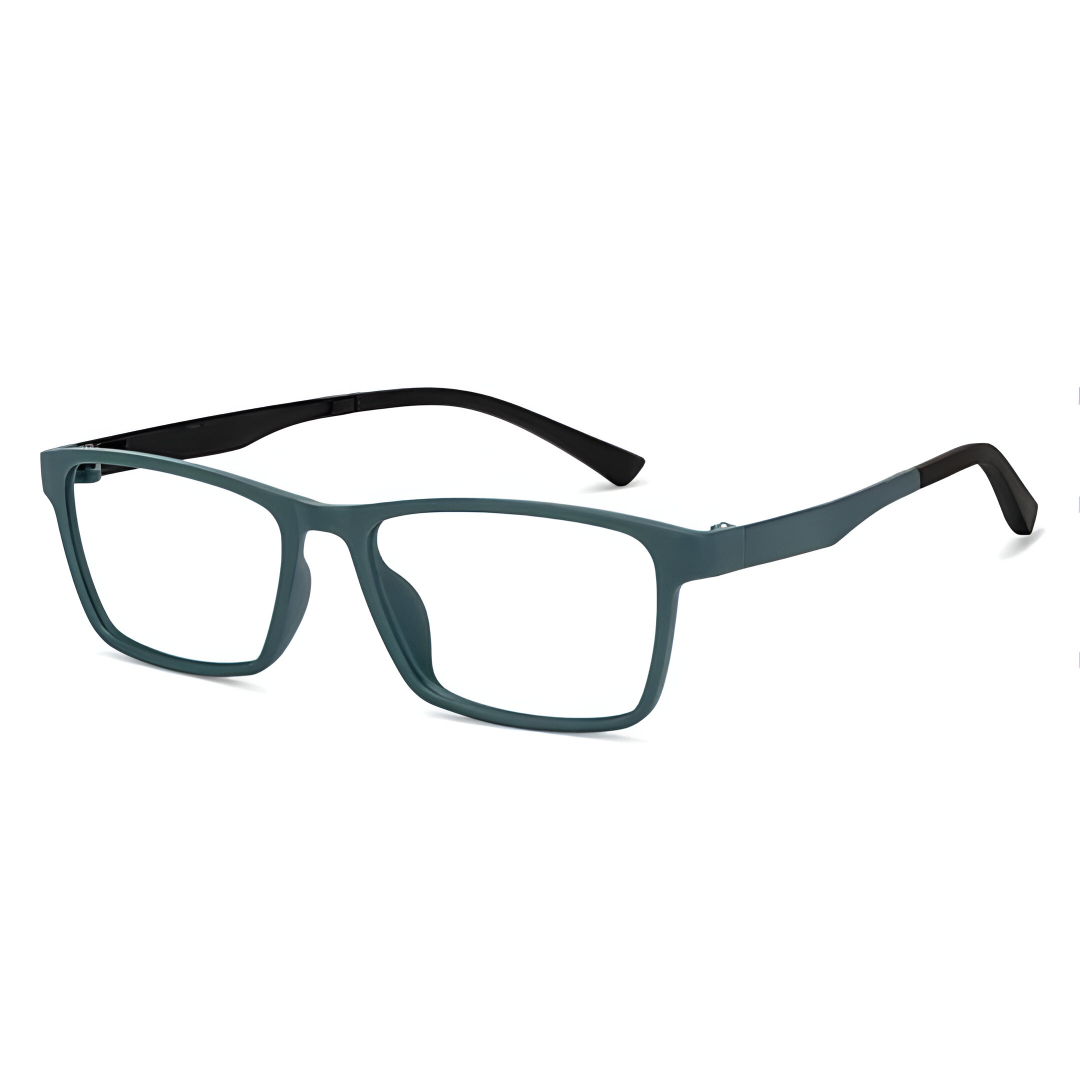 AllView Lens Classic Rectangular Eyeglasses Frame – Lightweight, Modern Fit