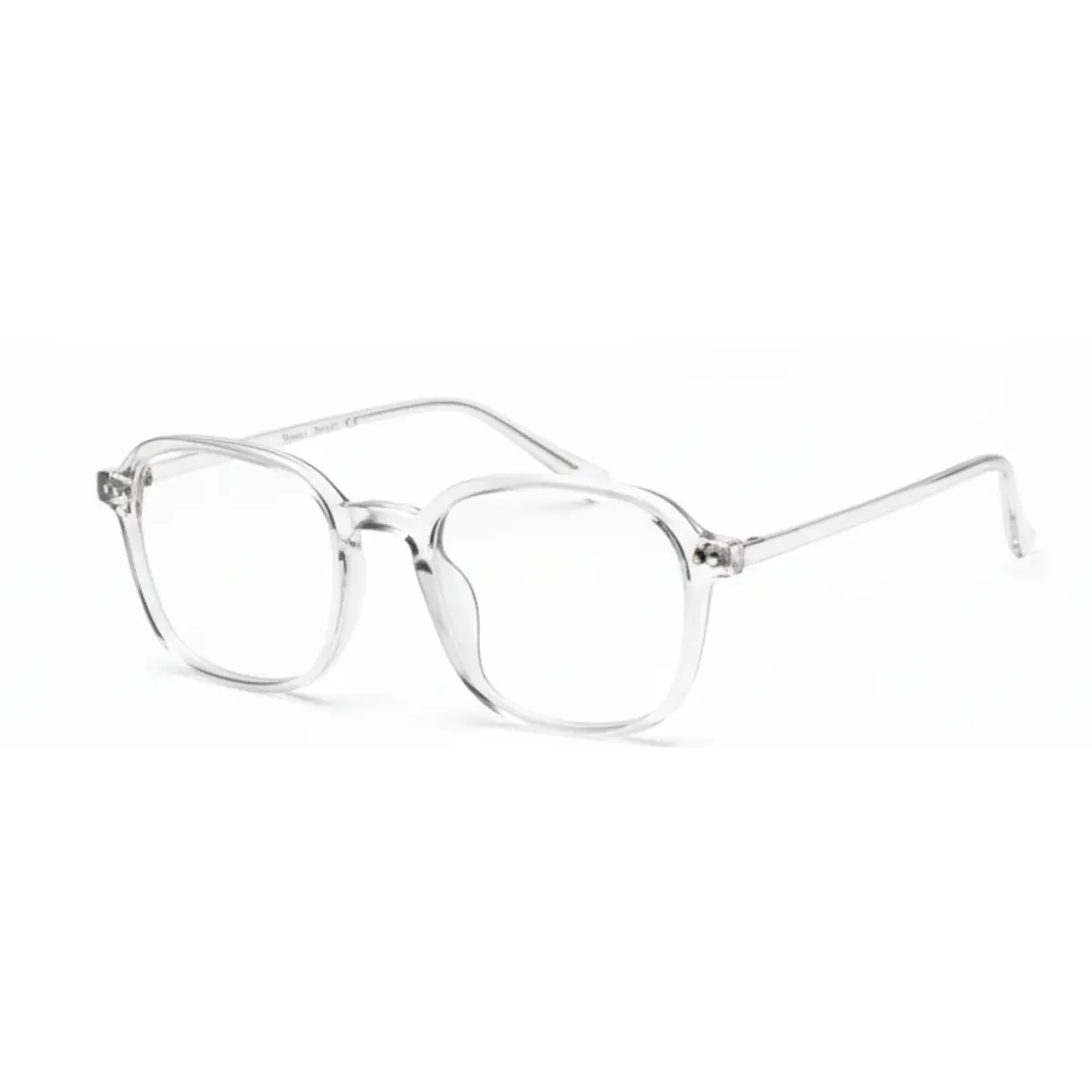 AllView Lens AVLTFRS1C Transparent Square Eyeglasses Frame | Full Rim | Lightweight & Stylish - Image 8